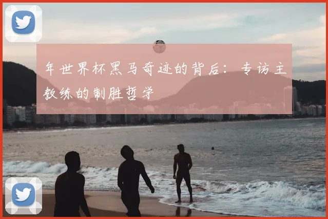 年世界杯黑马奇迹的背后：专访主教练的制胜哲学