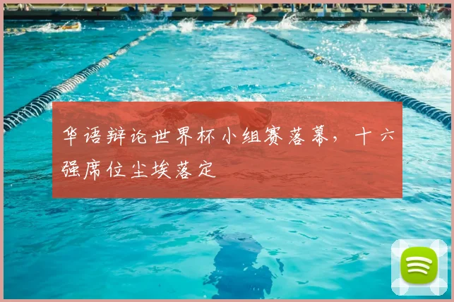 华语辩论世界杯小组赛落幕，十六强席位尘埃落定